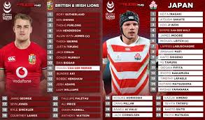 The lions last toured new zealand in 2017. Teams 1888 Cup British Irish Lions Vs Japan Murrayfield