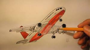 Send it simple paper airplane drawing art print by stopthepresses. How To Draw Airplane Youtube