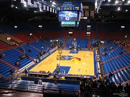 allen fieldhouse section 11 rateyourseats com