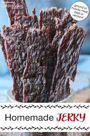 If you just want a tasty ground beef jerky recipe for a dehydrator this is it. Homemade Jerky Ground Or Muscle Meat Beef Or Venison