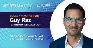 Guy Raz, Host of “How I Built This” Podcast, to Emcee OPTIMA 2020, the  Second-Annual Talent Optimization Conference