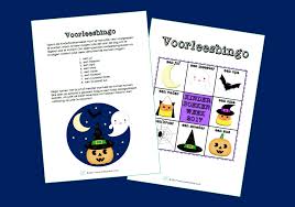 Een Leuke Voorleesbingo Om De Kinderen Tijdens De Kinderboekenweek Van 2017 Zelf Mensen Te Laten Regelen Die Komen Voorlezen Griezelig Boekverslagen Boekenweek