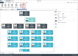 Prototypical Automated Excel Org Chart Fillable Automated