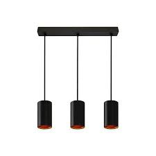gouden hanglamp boven eettafel wit of zwart 3xgu10 hanglamp eettafel lampen eettafel