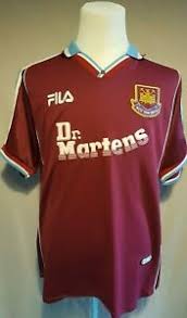 West ham united signed 2001/2003 home football shirt jersey fila size xl adult. Ø­Ø§Ø¯ Ø§Ø³ØªÙˆØ¹Ø¨ Ø­Ø§Ø± Jersey Westham Dr Martens Pleasantgroveumc Net