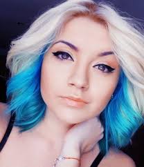Just realized how funny it is that i wanted to put a blue streak in my hair. 15 Blue Highlight Hairstyles