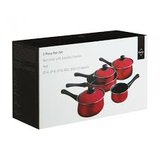 Enjoy 40% off sitewides this easter with code: 5pc Cookware Saucepan Set Non Stick Belly Pan Carbon Steel Pots Pans Bakelite Kitchen Dining Bar Pan Sets