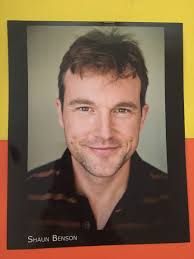 Shaun Benson, General Hospital , original talent agency headshot photo  w/Credits