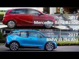 2017 Mercedes B250e Vs 2017 Bmw I3 94 Ah Technical Comparison Youtube