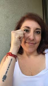 Aquí va la foto adeudada @solangeabogada #ProtestaRoja