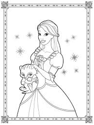 Coloring Pages Of Barbie And 12 Dancing Princesses Princess Coloring Pages Barbie Coloring Coloring Pages For Girls