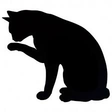 Silueta Gato1 L Art De La Silhouette Pochoir Silhouette Silhouette Animaux