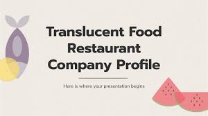Fast Food Digital Menu Board Google Slides Powerpoint
