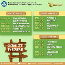Search the worlds information including webpages images videos and more. Kemendikbud Sajikan Tv Edukasi Untuk Paud Hingga Sma Ini Jadwalnya