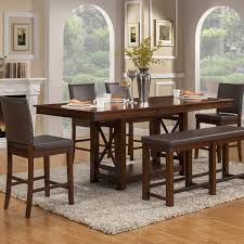 Wayland Counter Height Extendable Dining Table Counter Height Dining Table Dining Room Sets Dining Table