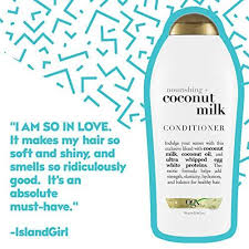 Use coconut oil as a diy hair mask, face wash, lip scrub, natural lube. Ogx Nourishing Coconut Milk Moisturizing Conditioner For Strong He Ninthavenue United Arab Emirates