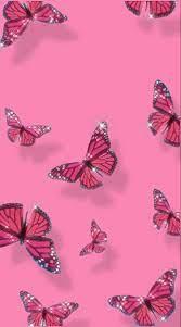 Cute Aesthetic Pink Butterfly Wallpapers Wallpaper Cave Trendy unicorn wallpaper iphone backgrounds pink ideas #wallpaper. cute aesthetic pink butterfly