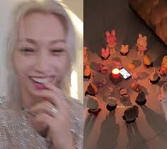 Stray Kids Holding Felix Plushy