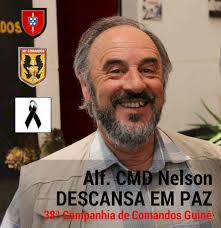 Faleceu o veterano Nelson Lopes dos Santos, Alferes Mil.º Comando