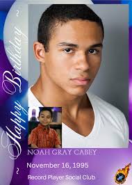 Noah Gray-Cabey Born: November 16, 1995 Bio: http://bit.ly/2Qzb727  BlackCelebrityBirthdays.org #BlackCelebrityBirthdays #Noah_Gray_Cabey