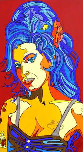 60 Amy Kunst, Malerei und Zeichnungen