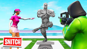 Snitch the prop in fortnite hide and seek! Snitch The Hidden Statue To Win Fortnite Hide And Seek Youtube