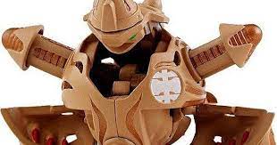 Bakugan New Vestroia Bakuneon Loose Single Figure Special Attack Trap Sub Terra Brown Baliton Figures Attack Brown