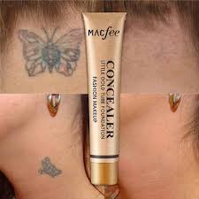 Mixing the dark and light paste, you can adjust the concealer color by yourself according to your skin, so you don't need to worry about getting the wrong color. Tattoo Concealer To Cover Tattoo Scar Birthmarks Waterproof Shade Makeup Face Corrector Waterproof Make Up Base Cosmetic Nana S Corner Beauty Cosmetic