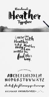Heather Typeface Lettering Design Lettering Fonts Lettering