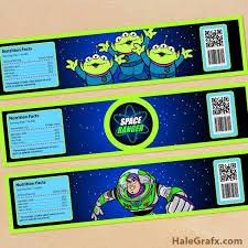 Toy Story Space Bottle Free Printable Toy Story Buzz Lightyear Water Bottle Labels Toy Story Birthday Party Toy Story Printables Toy Story Buzz Lightyear
