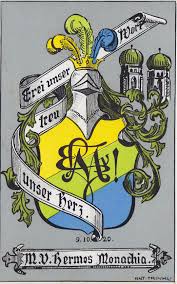 Hermes Monachia Studentenverbindung Wappen Munchen