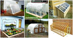 The most important component of any structure design is the greenhouse cover because it plays a key role in heat retention. 80 Diy Greenhouse Ideas With Step By Step Plans Diy Crafts