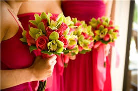 Check spelling or type a new query. Brides Helping Brides Hot Pink Green Flowers Liweddings
