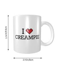 Amazon.com | Abipuir Mugs With Sayings I Love Creampie Mug Tea Mug Dads  Birthday Gifts Ideas: Coffee Cups & Mugs