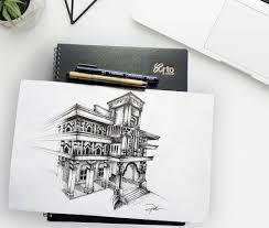 Patra Williantara Di Instagram Object Location Gedung Iphi Ungaran Indonesia Tool Drawing Pen 0 6 0 1 Linnen Paper A4 In 2020 Pen Drawing Pen Drawings