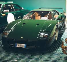 Green Is Good 2108 Edition Ferrari F40 Super Luxury Cars Classic Cars