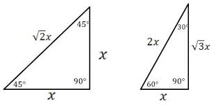 The two special right triangles are as important to trigonometry as arithmetic is to mathematics. Test Prep Thursday Special Right Triangles Mathnasium