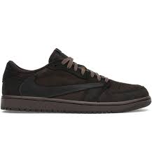 JORDAN 1 RETRO LOW OG SP TRAVIS SCOTT VELVET BROWN
