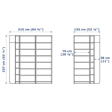 We got off to a bad start. Billy Bookcase White Ikea