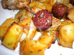 Maybe you would like to learn more about one of these? Poulet Espagnol Au Chorizo Et Aux Pommes De Terre De Nigella Les Delices De Mimm