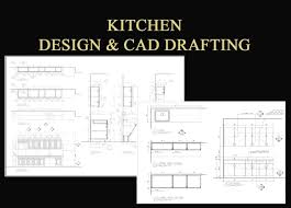 The kitchen in front elevation. Drafting Your Kitchen Cabinets Plan By Autocad By Millwork Draft Fiverr