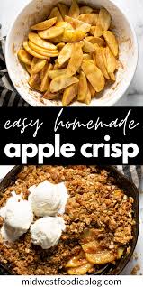 Easy Homemade Apple Crisp Recipe In 2020 Apple Recipe Vegan Apple Recipes Easy Easy Homemade Apple Crisp