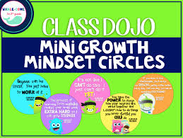 Free Class Dojo Mini Growth Mindset Circles Growthmindset Classdojo Whalecometo2ndgrade Class Dojo Growth Mindset Class Dojo Growth Mindset Classroom
