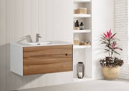 Browse our range of modern bathroom vanities for sale! Melete 600 Wall Hung Vanity