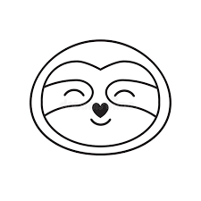 This is a simplified cartoon version of a sloth. Sloth Black Stock Illustrations 945 Sloth Black Stock Illustrations Vectors Clipart Dreamstime