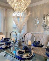 Crystal Glass Room Decoration Dining Room Decor Diy Beautiful Dining Room Decor Dining Room Table Decor