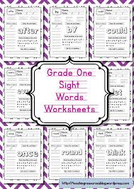 Grade One Sight Words Worksheets Sight Word Worksheets Basic Sight Words Sight Words