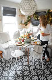 Christmas Entertaining Ideas And Casual Table Setting Nesting With Grace Dining Room Small Dining Room Design Dining Room Interiors