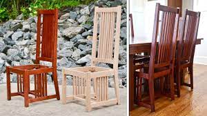 14 tage bedenkzeit & 2j garantie auf alles, jetzt einkaufen! Mission Style Dining Chair How To Build Part 1 Arts And Crafts Style Woodworking Youtube