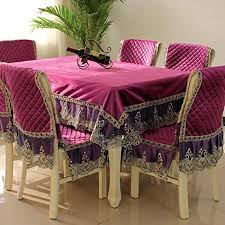 Ongha Home European Coffee Table Tablecloth Fabric Table Cloth Chair Cover Cushion Set Dining Chair Cushion Dining Chair Cushions Chair Cushions Dining Chairs